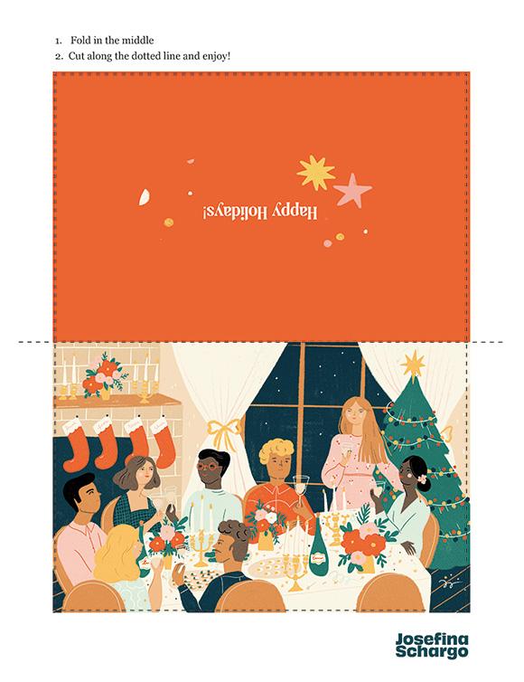 End of the Year Card by Josefina
