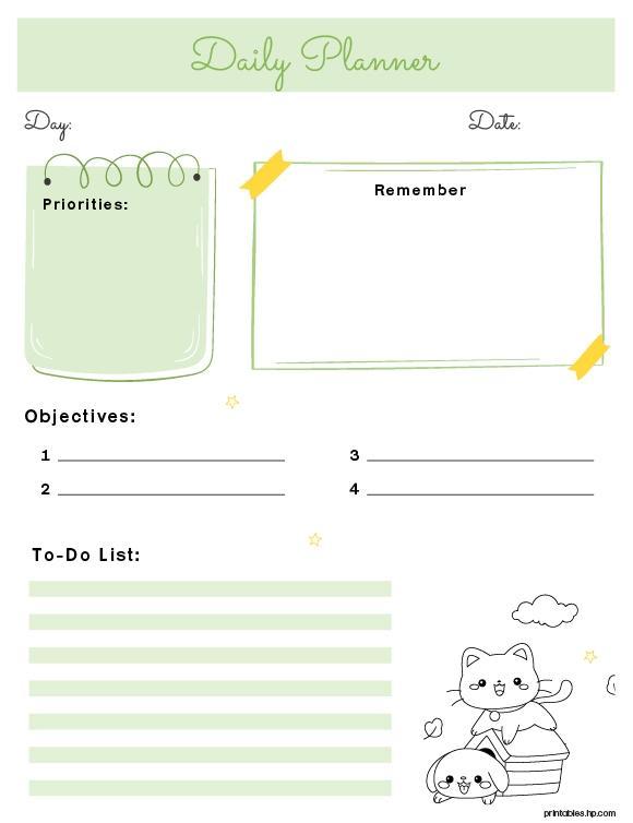 HP Daily Planner 03