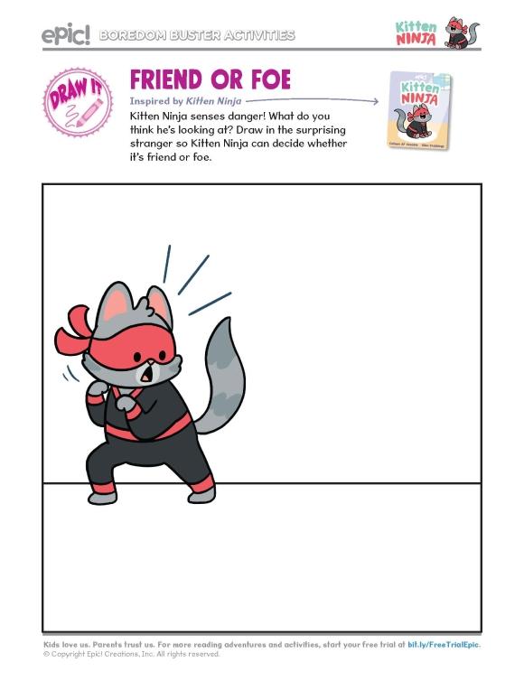 Kitten Ninja - Friend or Foe