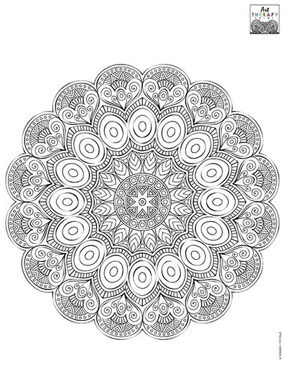 Mandala-patroon 3