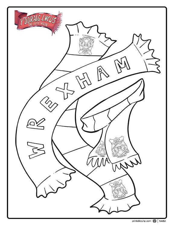 Lucky Dragon Coloring Page 5