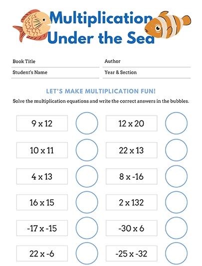 Multiplication Under the Sea