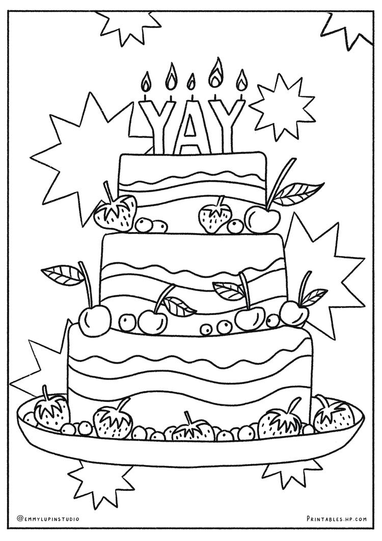 Yay Birthday Cake