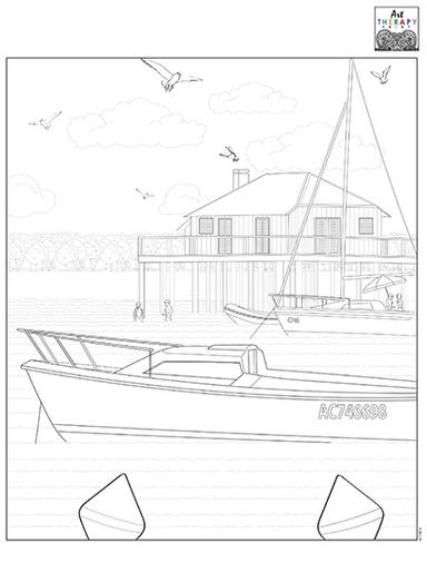 Marina Coloring pages Art Therapy