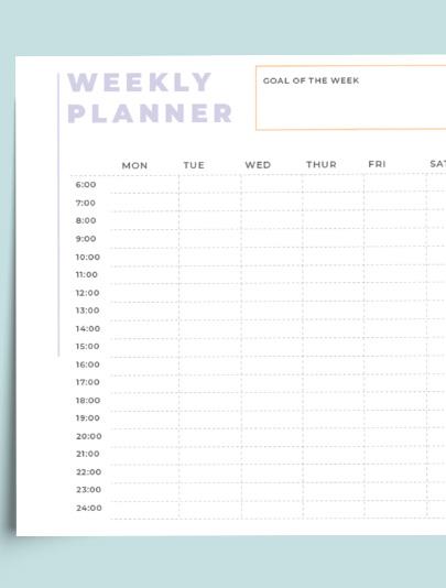 HP Weekly Planner 02