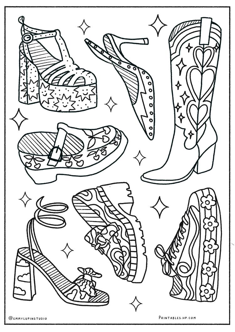 Patterned Shoes