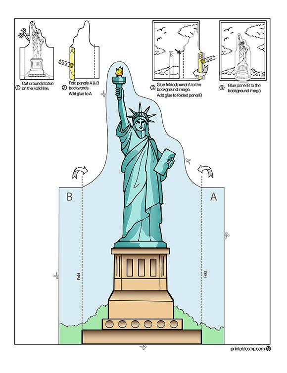Statue of Liberty Scene
