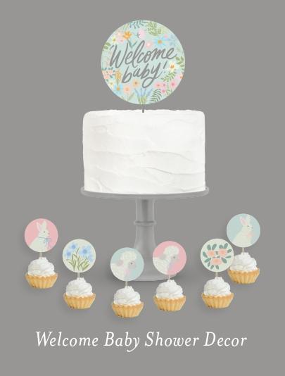 Welcome Baby Shower Decor