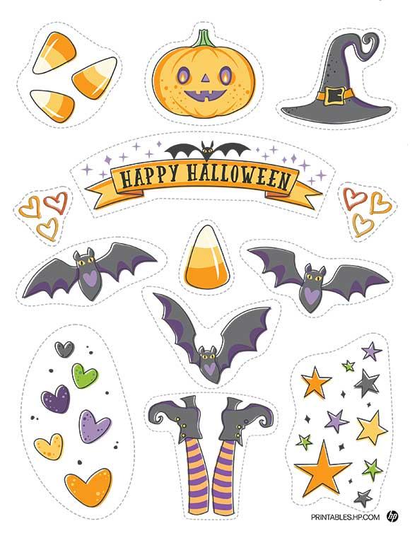 Halloween Sticker Sheet #3