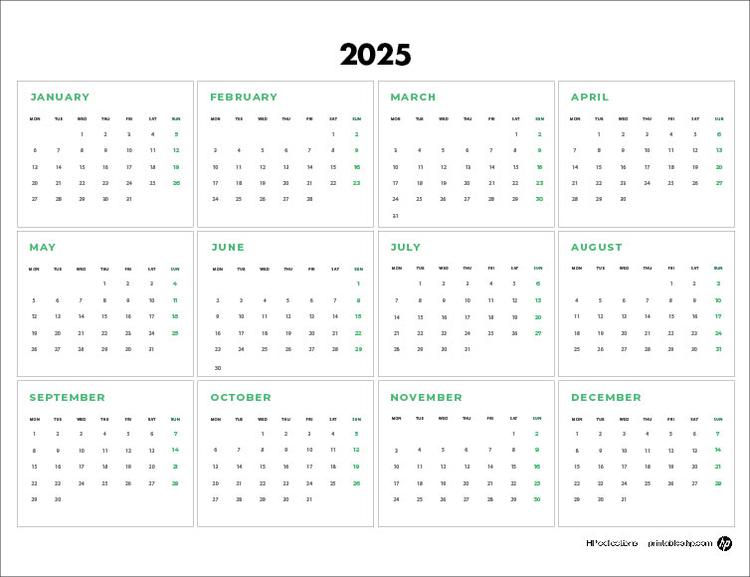 Yearly Calendar_2025_01_en_thb