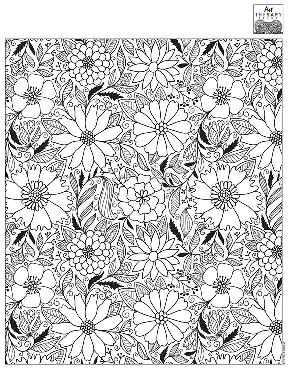 Motif de fleurs 8