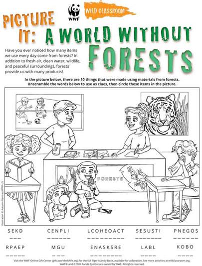 Un monde sans forêts
