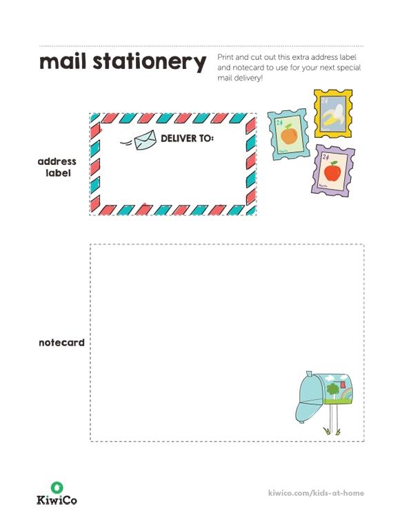 Learn & Draw: Mail Stationery