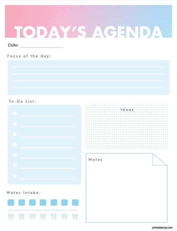 HP Daily Planner 07