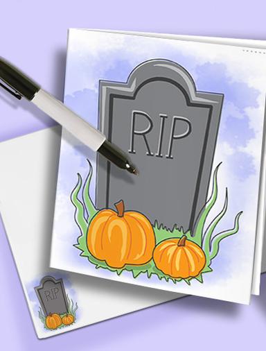 HP Halloween Cards_RIP