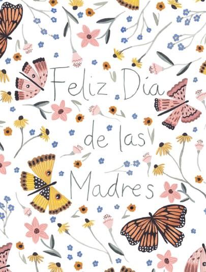 Feliz Día De Las Madres (mariposas) Card