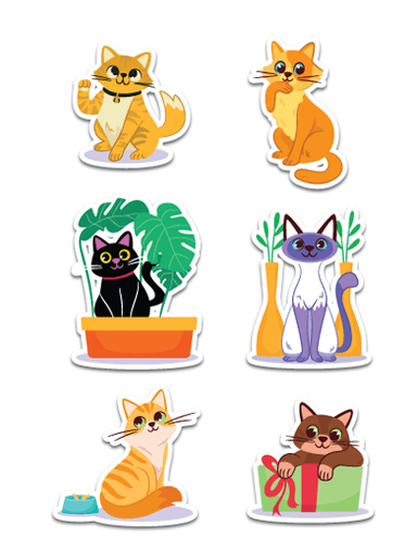 Cute Cat Stickers 2