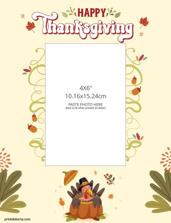 free printable thanksgiving borders