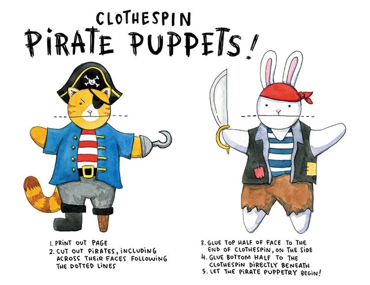 Pirate Puppets