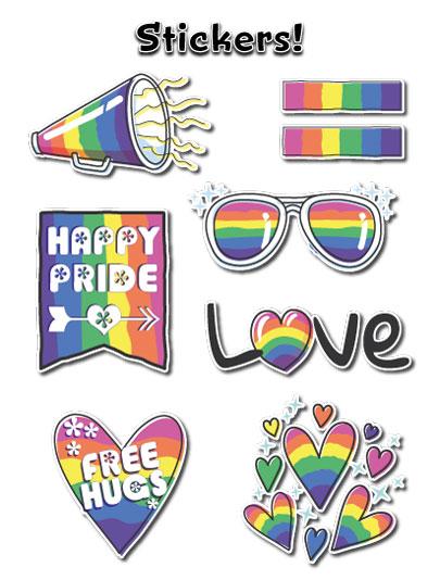 Pride Sticker Sheet 2