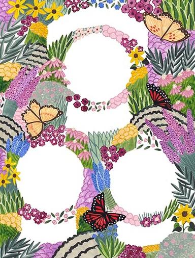 Babies - Floral Meadow - Card Sara Boccaccini Meadows