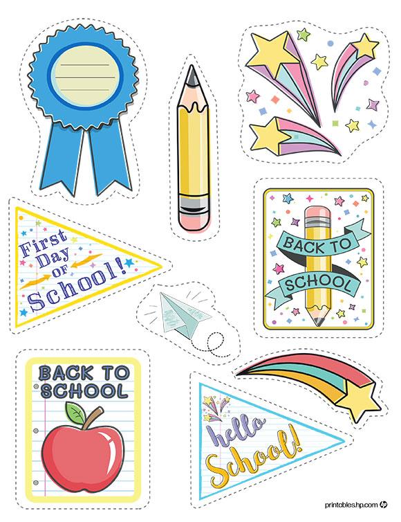 Back to School Stickers 2