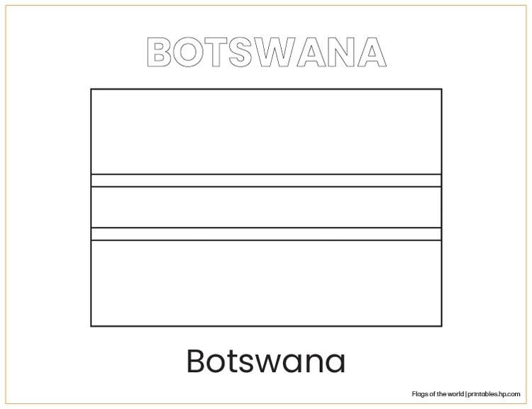 Flags of Botswana