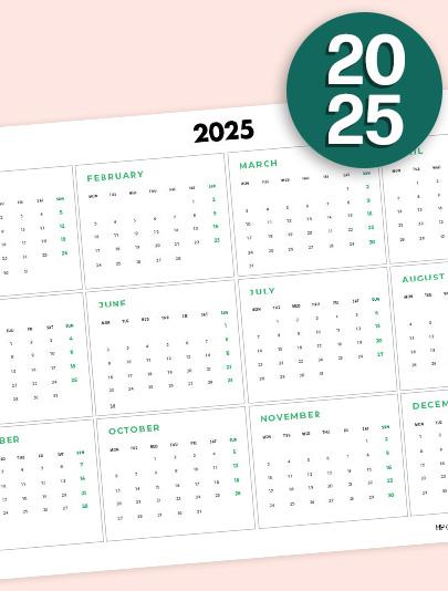 Yearly Calendar_2025_01_en_thb