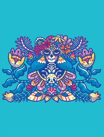 Day of the Dead card 3 by Aura de Papel