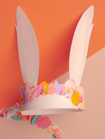 Artisanat des oreilles de lapin de Pâques par Laura K Sayers