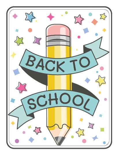 Back to school poster 1