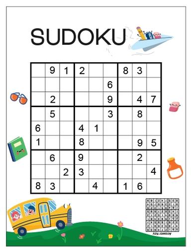 HP Kids Sudoku Game 06
