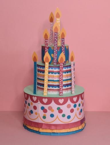 Serie Birthday Cake Craft Birthday