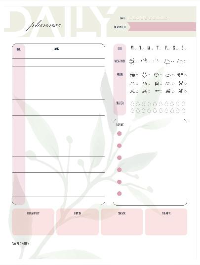 Daily Planner 4