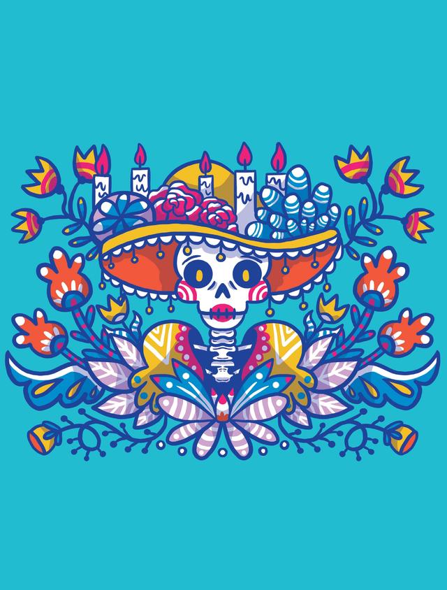 Day of the Dead card 2 by Aura de Papel