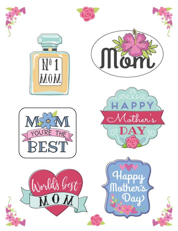 Mother's Day Stickers 1