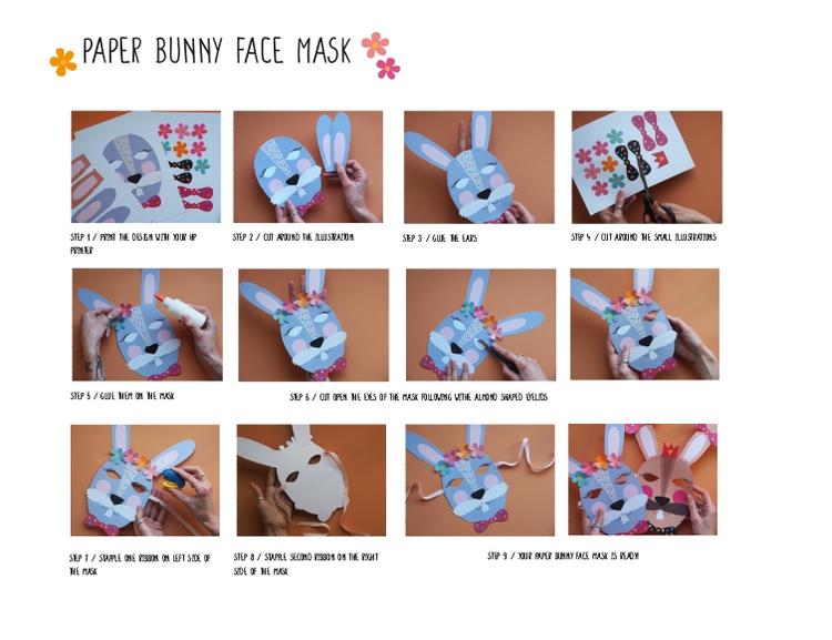 Masque facial de lapin