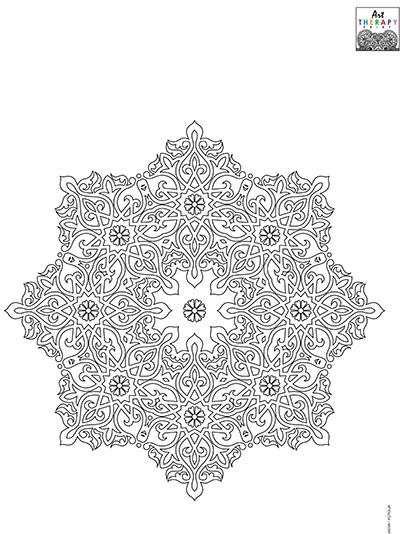 Mandala-patroon 15
