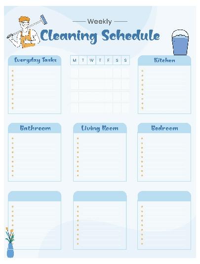 Cleaning Planner 4