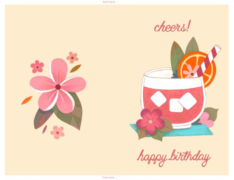 Cheers! Birthday Card