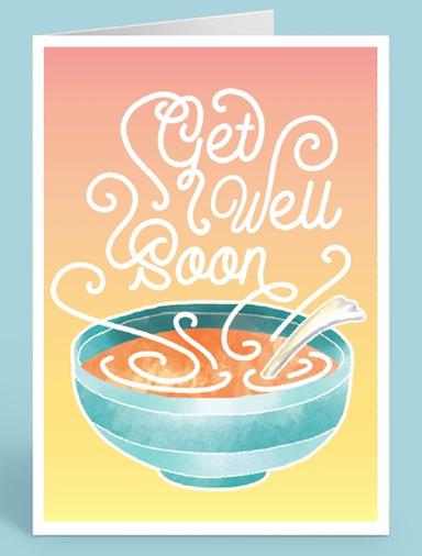 HP Get Well Card - Get Well Soup