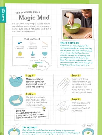 STEAM Snack: Magic Mud