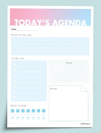 HP Daily Planner 07
