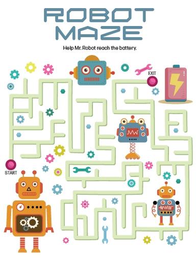 HP Maze Game-Robot