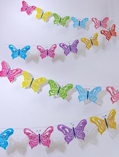 Butterfly Garland Craft Easter and Spring Series