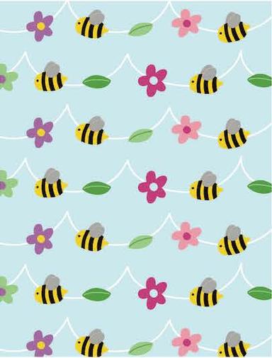 Bee Garland Craft Easter and Spring Series