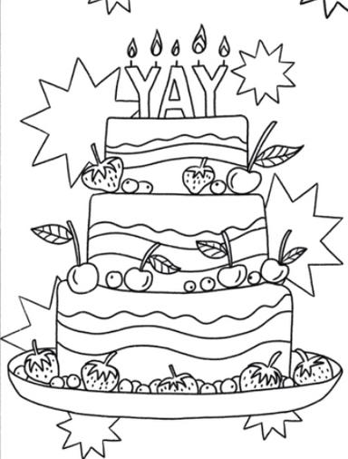 Yay Birthday Cake