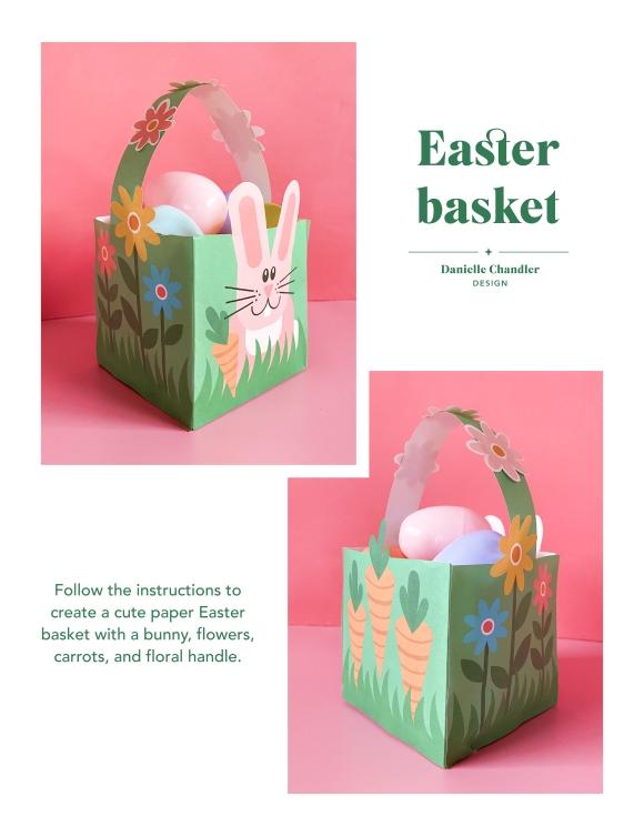 Easter Basket Decoration by Danielle Chandler