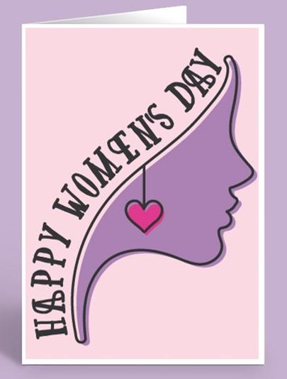 Happy Women's Day Card