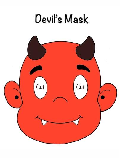 Jack O'Lanterns and Devil Mask - Ages 4-8